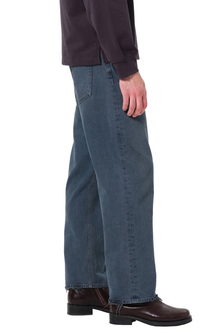 '90s Mid Rise Relaxed Straight Leg Jeans, Alternate, color, PRISM BLUE INDIGO