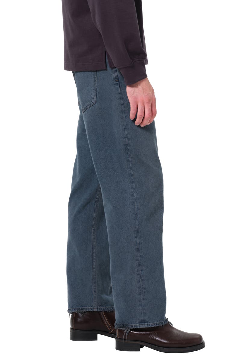 AGOLDE '90s Mid Rise Relaxed Straight Leg Jeans, Alternate, color, Prism Blue Indigo