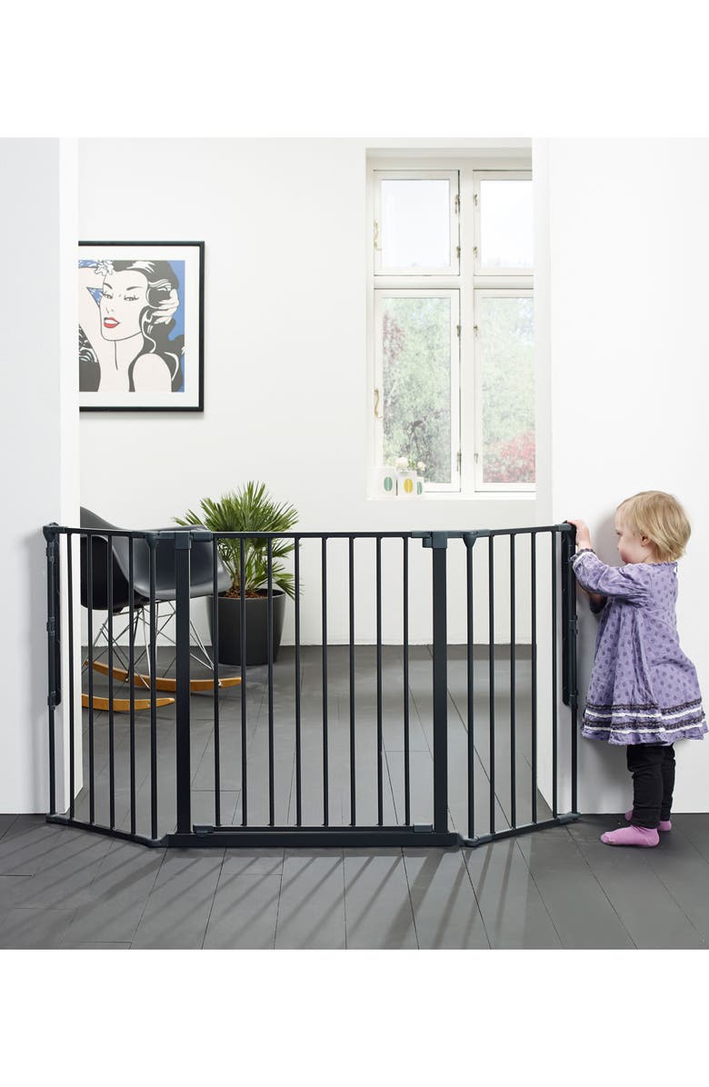 BabyDan Flex Medium Metal Gate, Alternate, color,