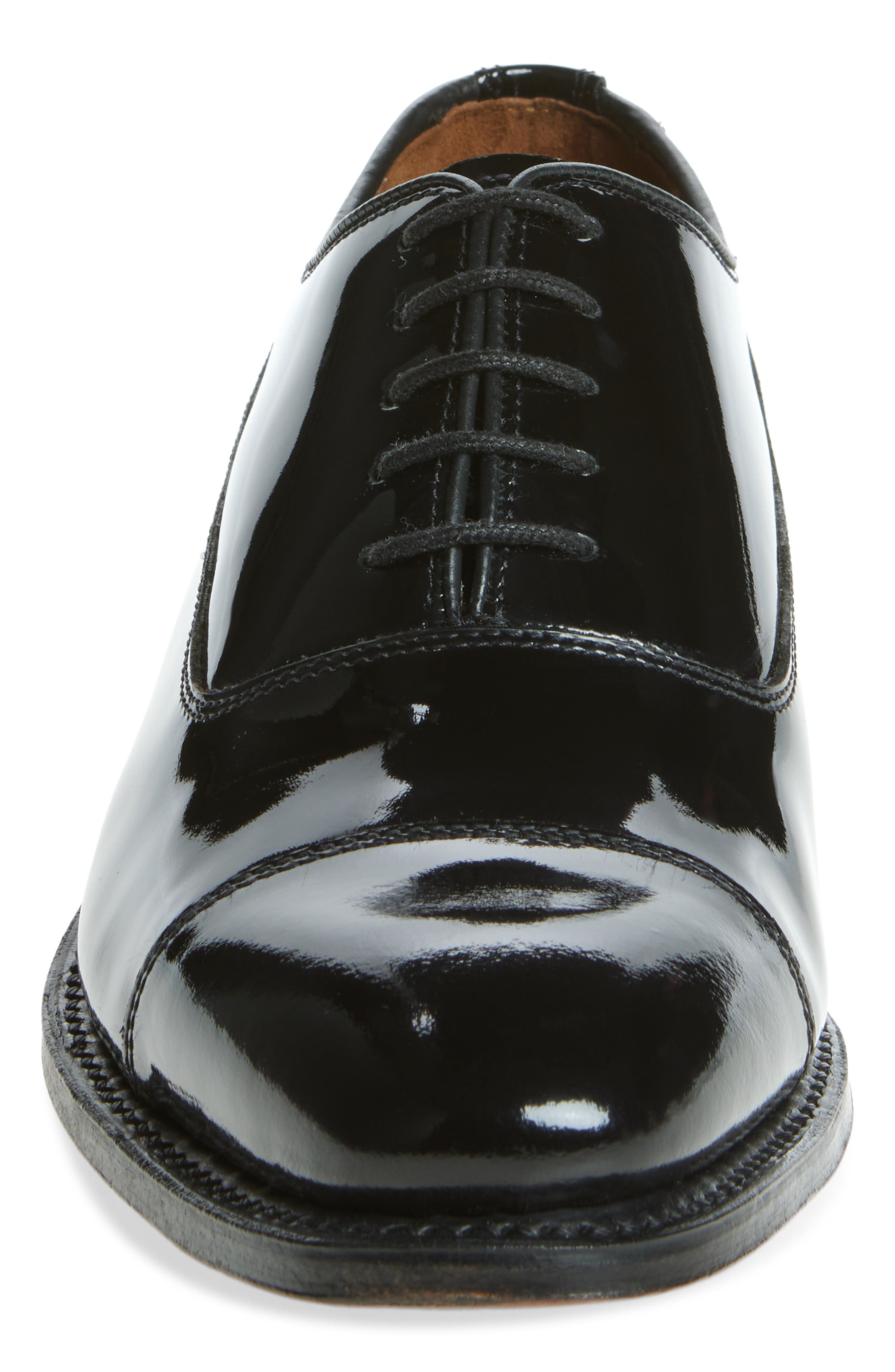 Allen Edmonds Baylor Oxford, Alternate, color, Black Patent