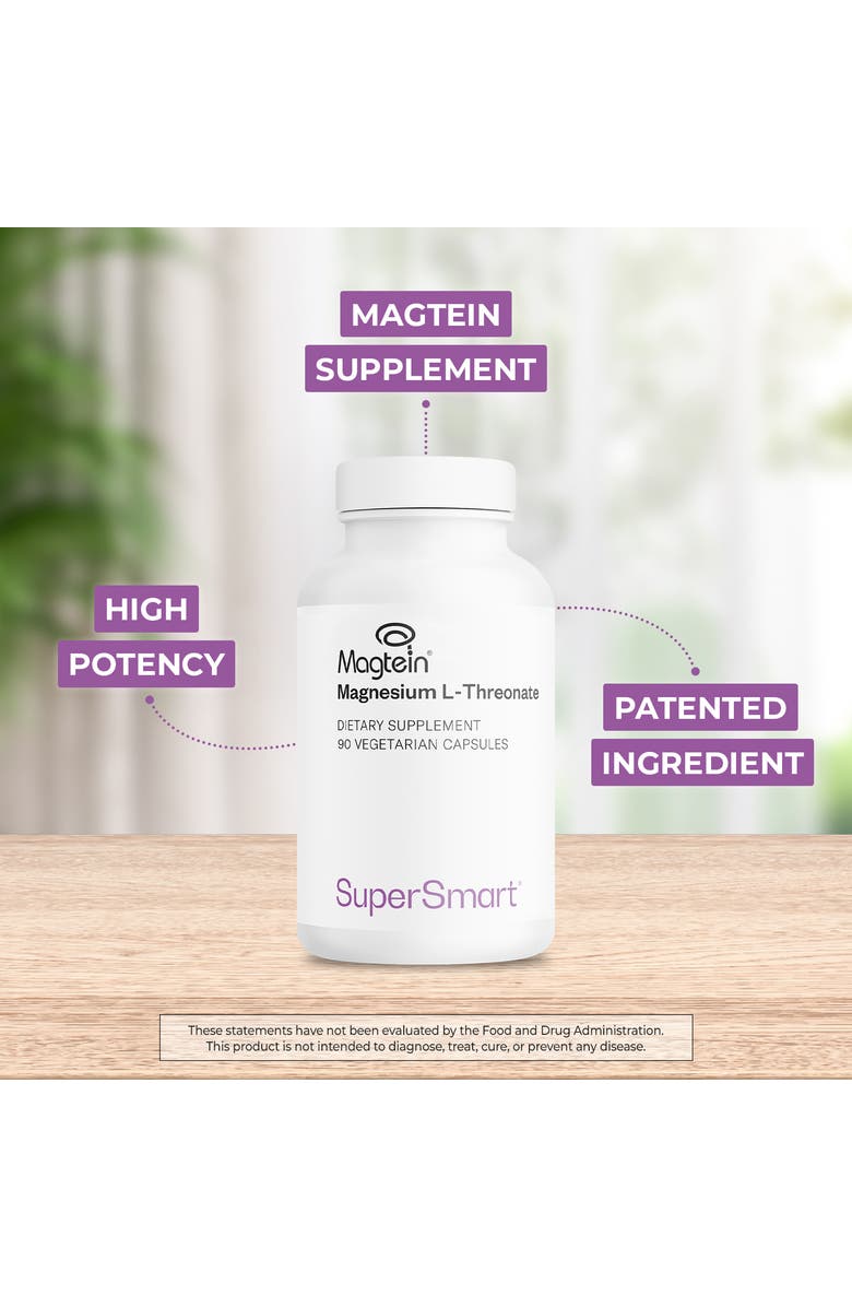SuperSmart Magnesium L-Threonate 2000mg, Alternate, color, NO COLOR