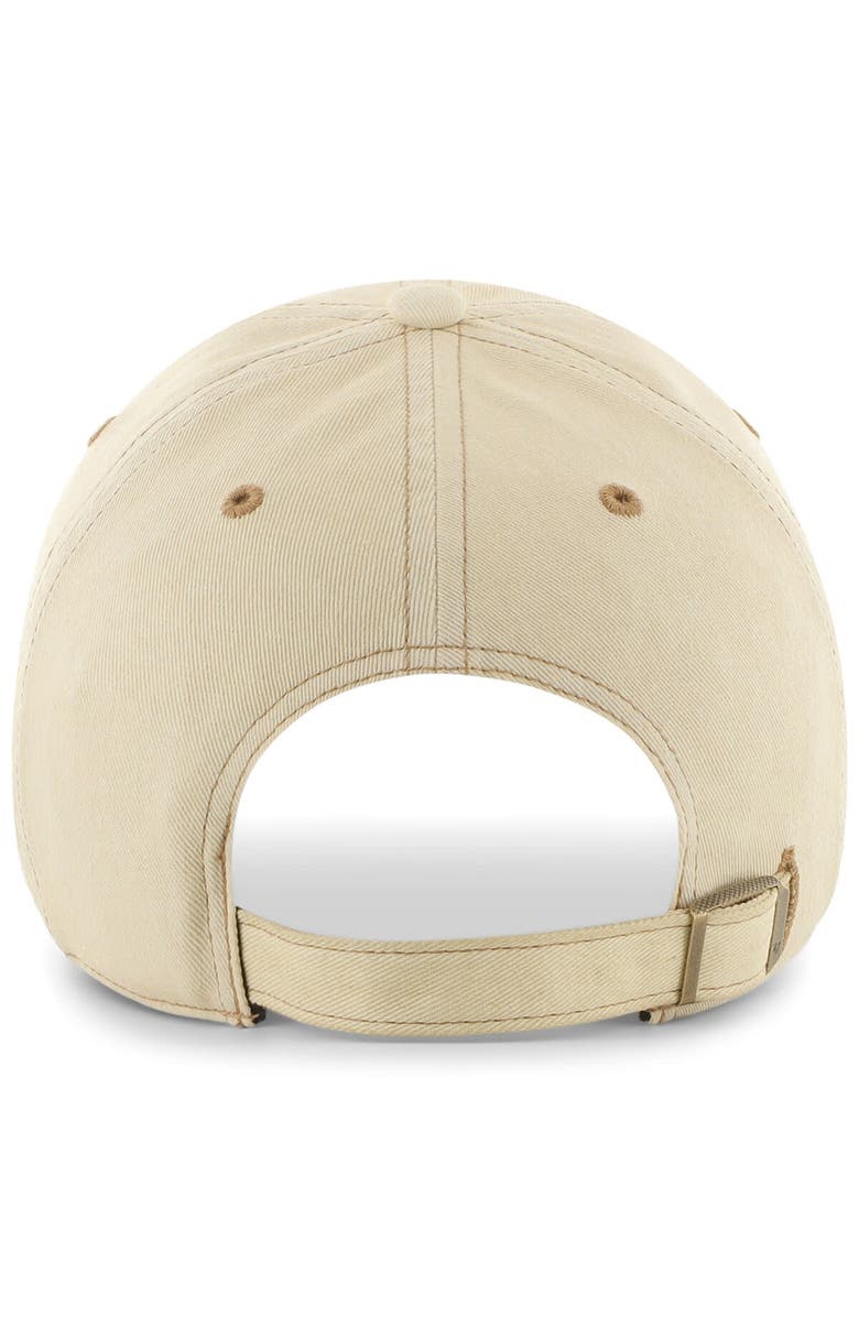 '47 Women's '47 Cream Pittsburgh Penguins Haze Clean Up Adjustable Hat, Alternate, color, 