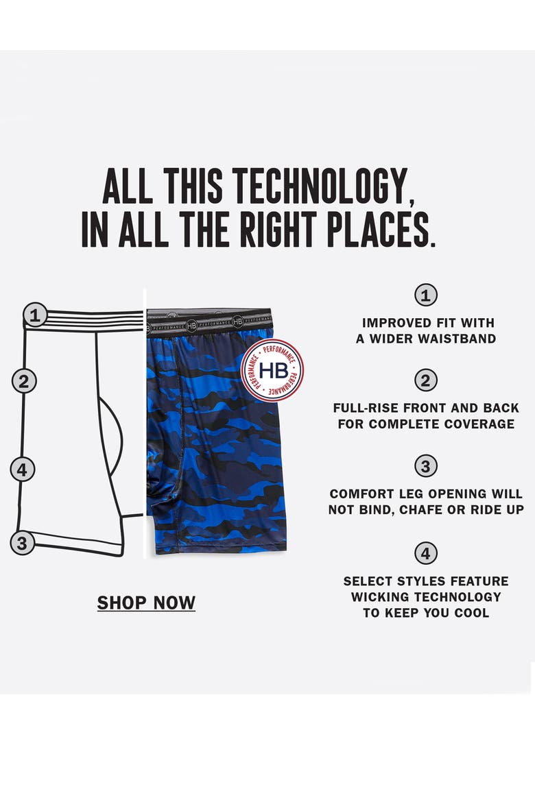 Big & Tall Tech Stretch Solid Boxer Briefs, Alternate, color, BLACK
