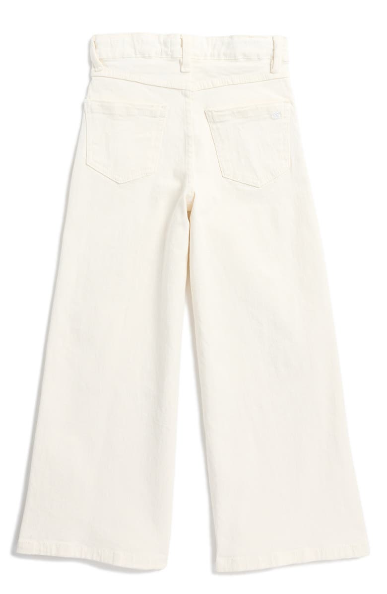 Jessica Simpson Kids' Stretch Denim Wide Leg Pants, Alternate, color, Sea Salt