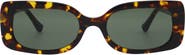 Florence by Mills 52mm Rectangular Sunglasses