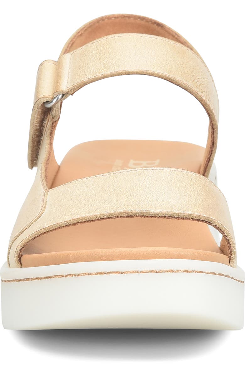 Børn Kit Slingback Platform Sandal, Alternate, color, Natural Leather