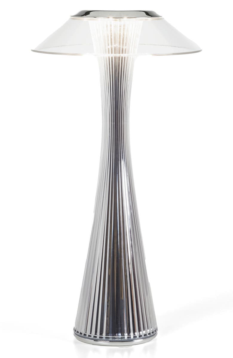 Kartell Space Rechargeable Battery Table Lamp, Alternate, color, Chrome