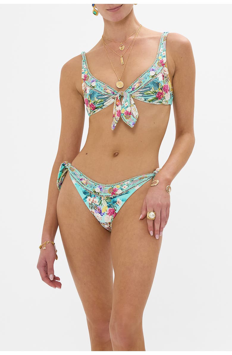 Camilla Reversible Tie Bikini Set Gardens Of Queluz, Alternate, color, Gardens Of Queluz
