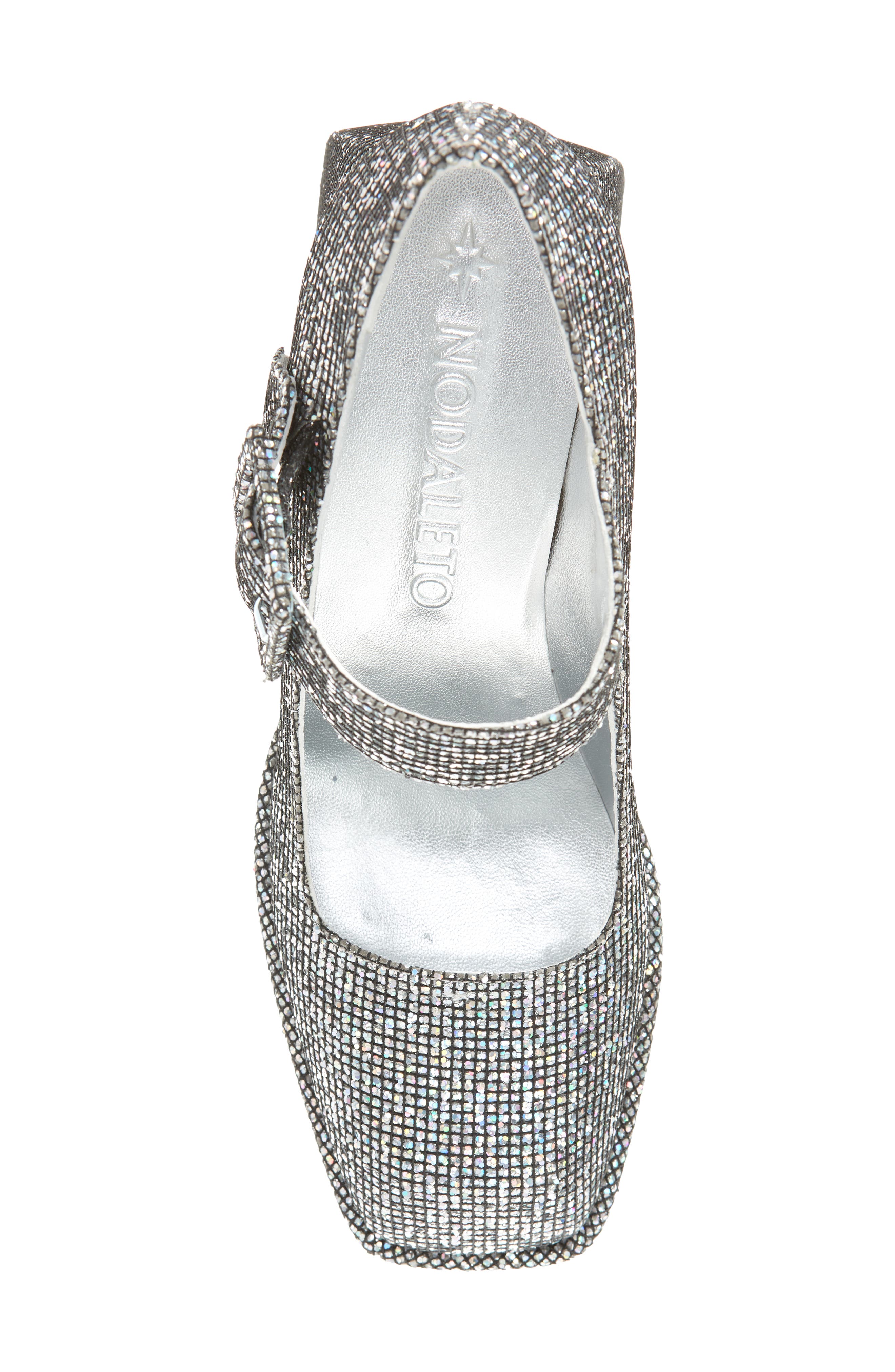 Bulla Babies Platform Mary Jane Pump, Alternate, color, GLITTERBALL