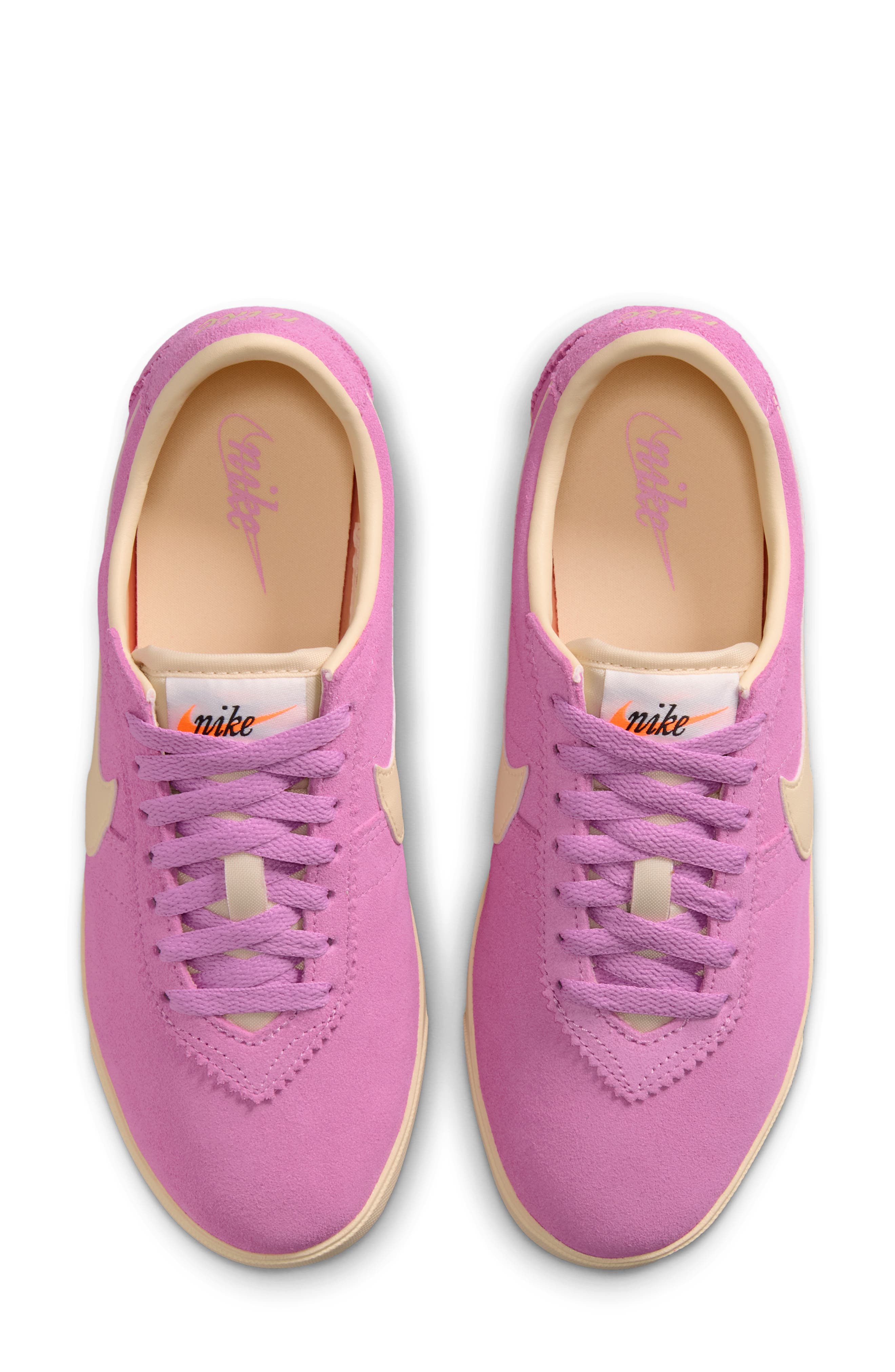Astrograbber Suede Football Sneaker, Alternate, color, LIGHT MAGENTA/ SAIL/ MUSLIN