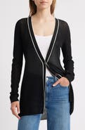 FRAME The Varsity Tipped Cardigan