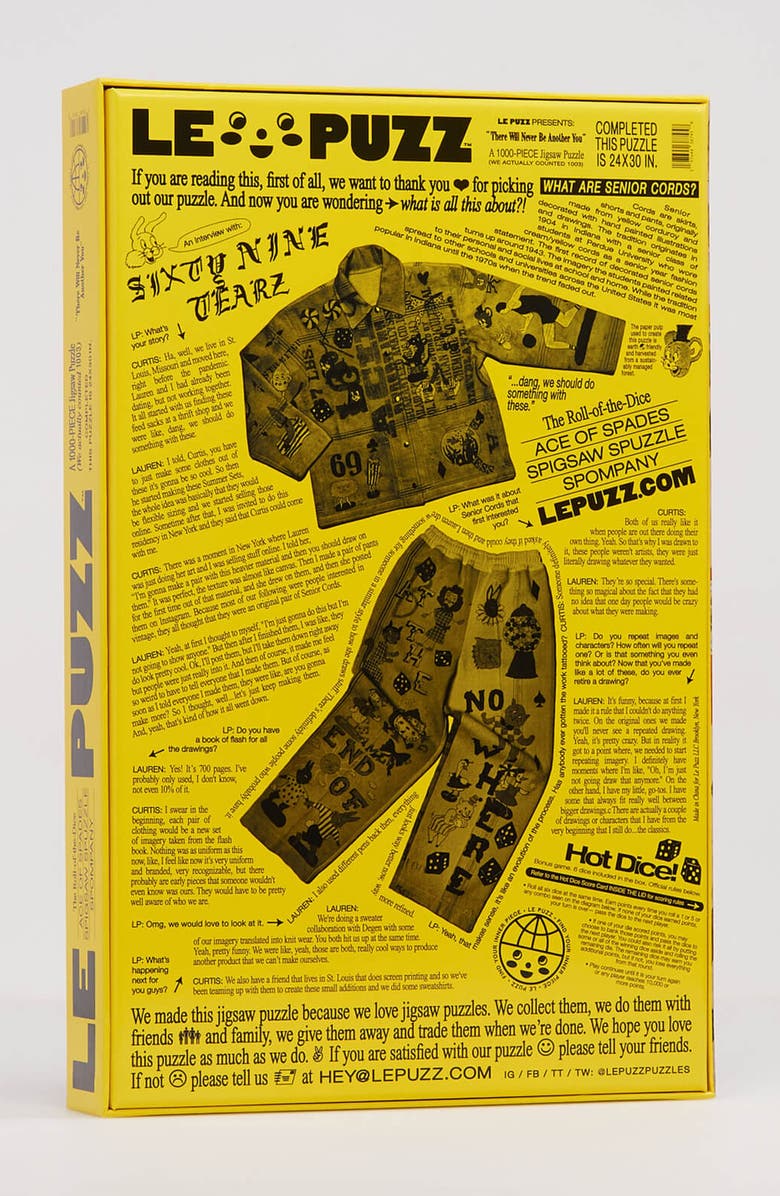 Le Puzz There Will Never Be Another You 1000 Piece Jigsaw Puzzle, Alternate, color, NO COLOR