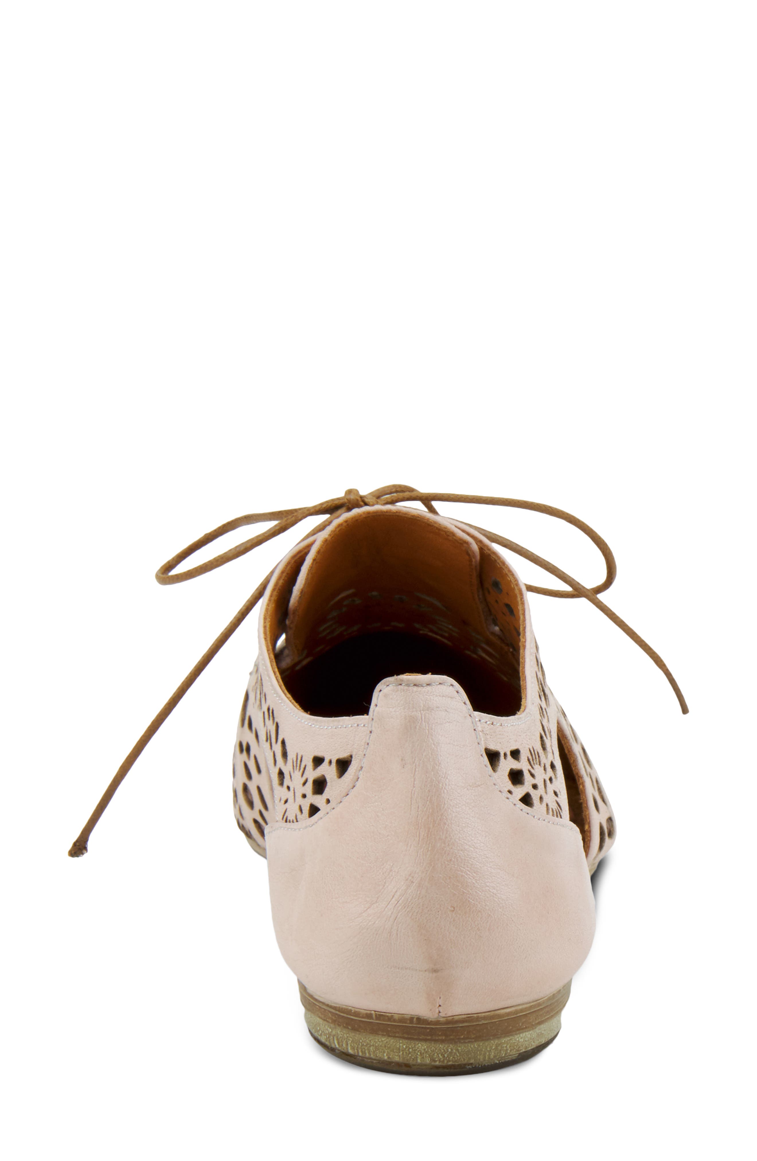 Spring Step Theone Cutout Derby Flat, Alternate, color, 
