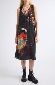 R13 Sleeveless Midi Dress
