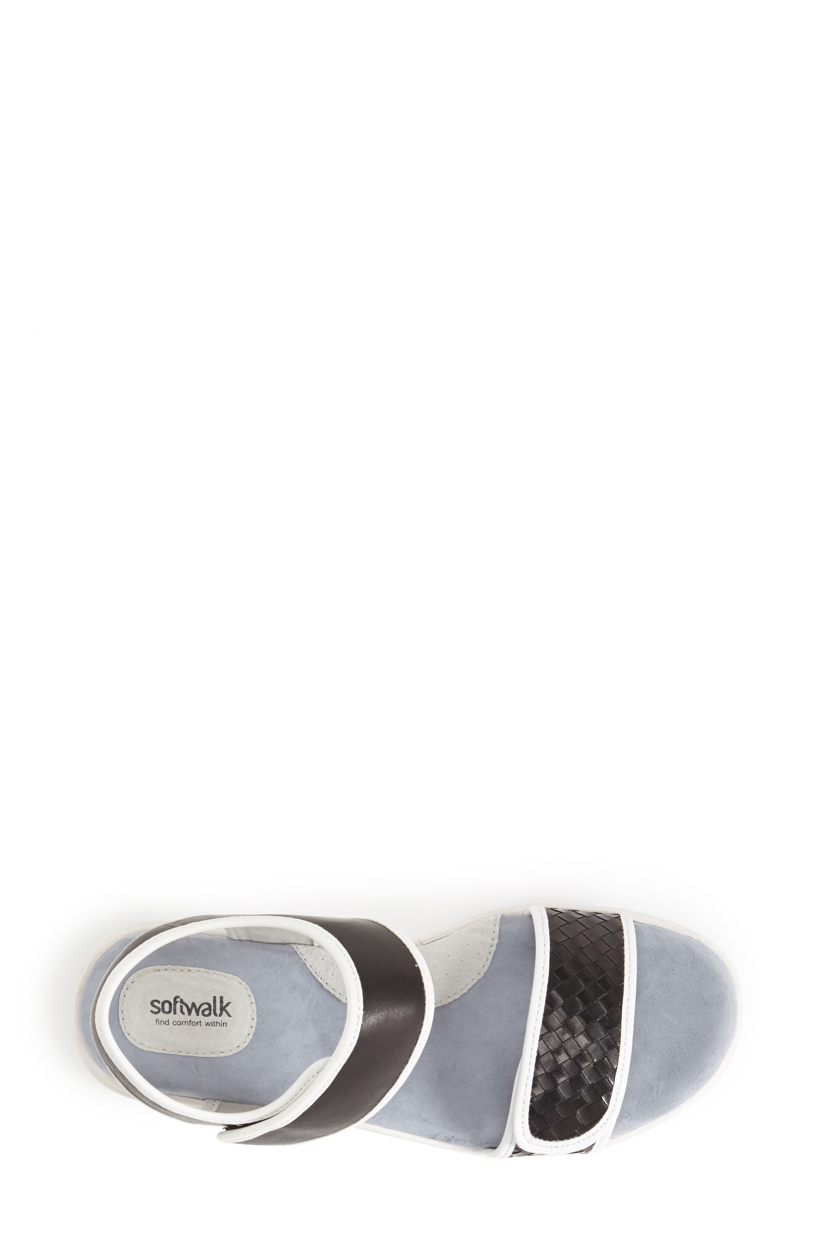 SoftWalk<sup>®</sup> 'Elevate' Platform Walking Sandal, Alternate, color, 