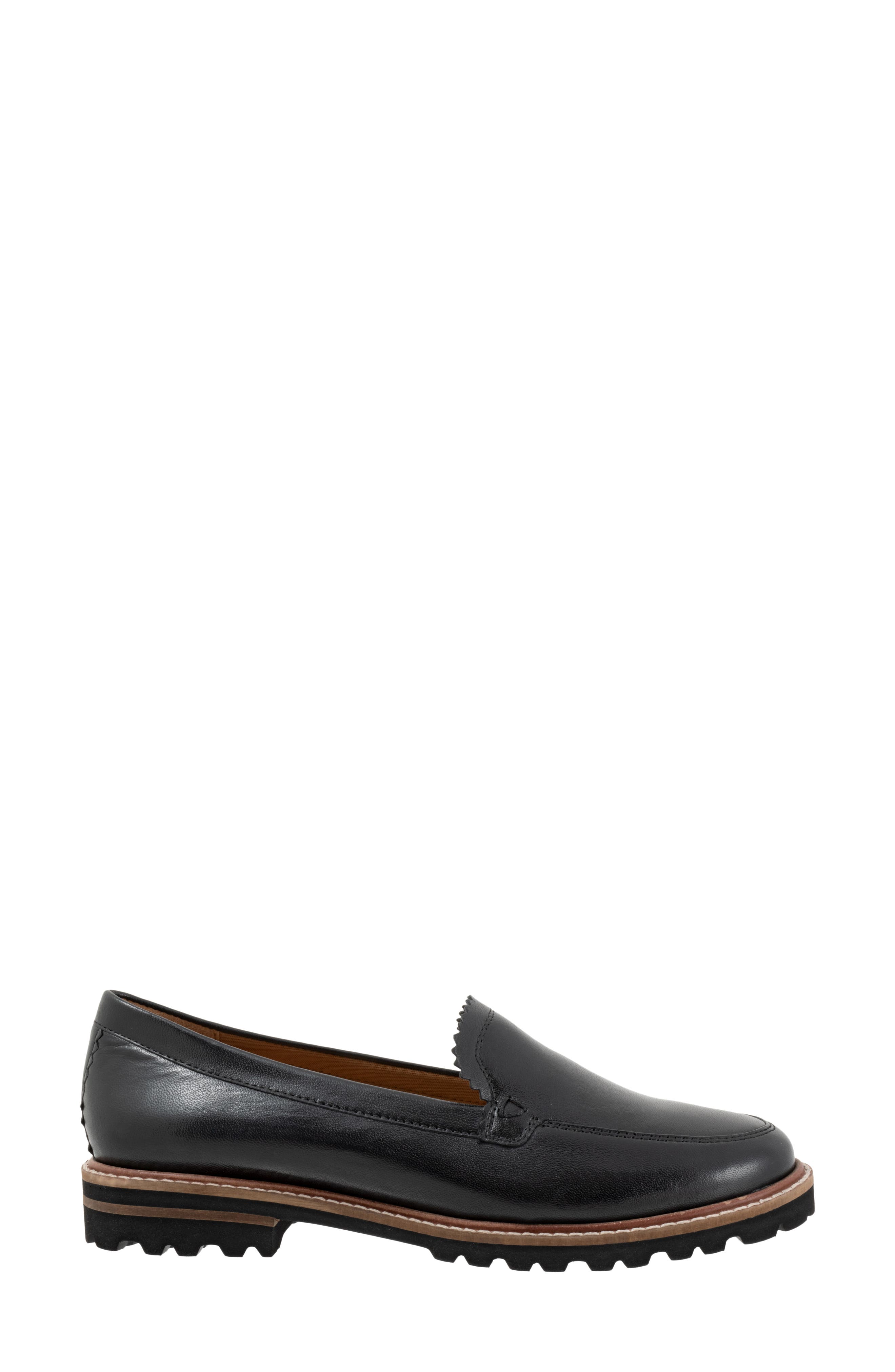 Trotters Fayth Loafer, Alternate, color, Black