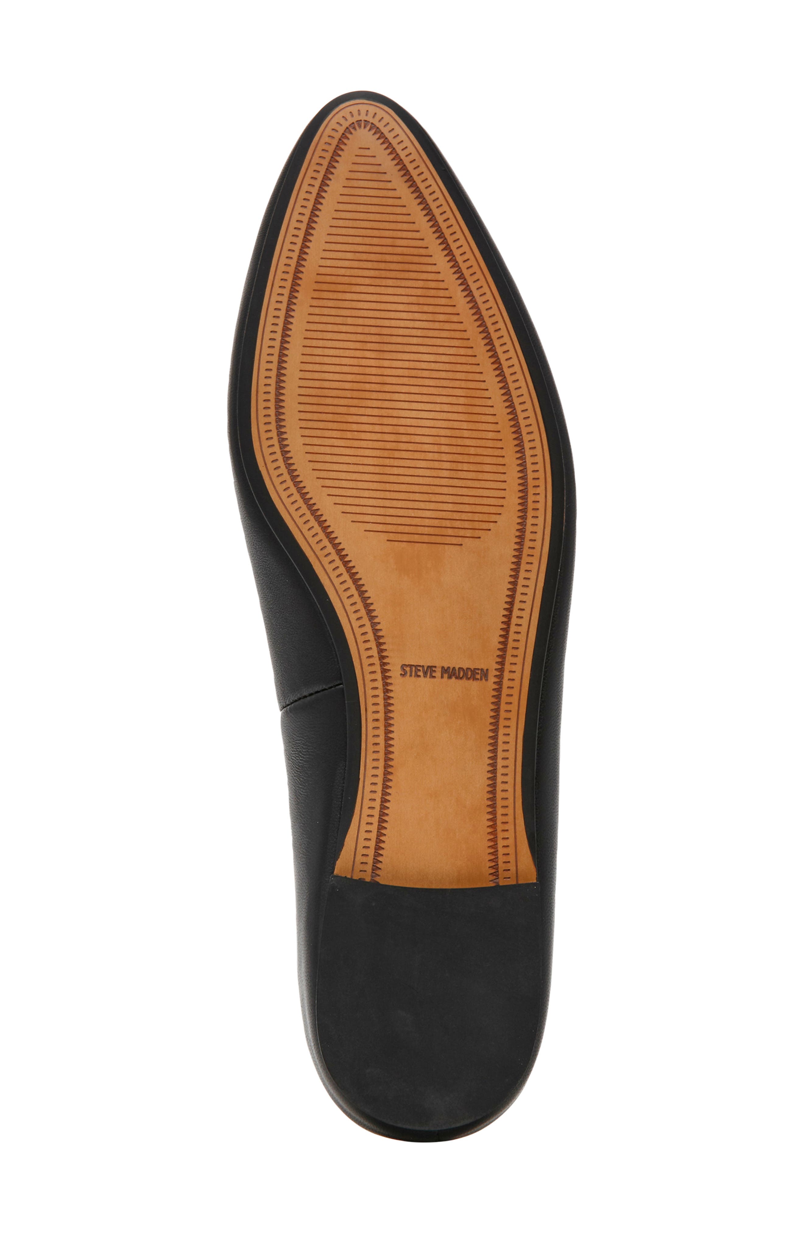 Sherman Mule, Alternate, color, BLACK LEATHER