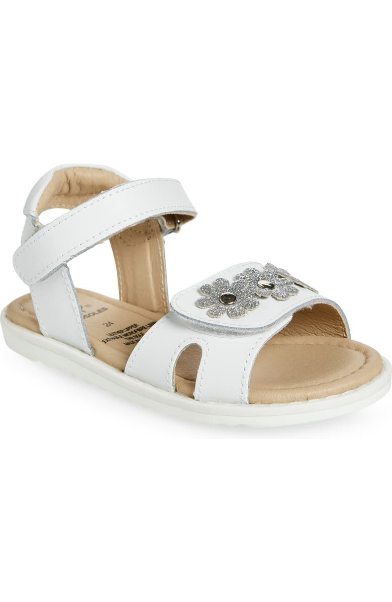 OLD SOLES Flower Sandy Ankle Strap Sandal, Main, color,