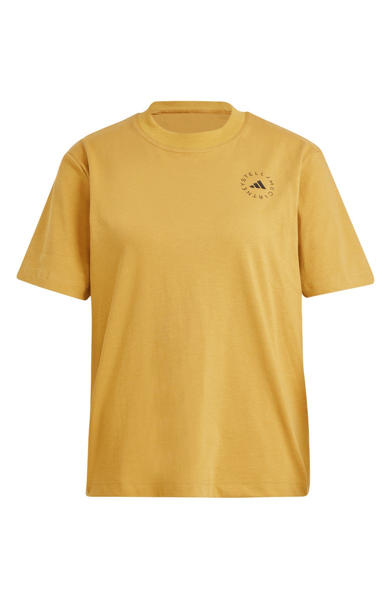 adidas by Stella McCartney Regal Short Sleeve T-Shirt, Alternate, color, Dessert Dune