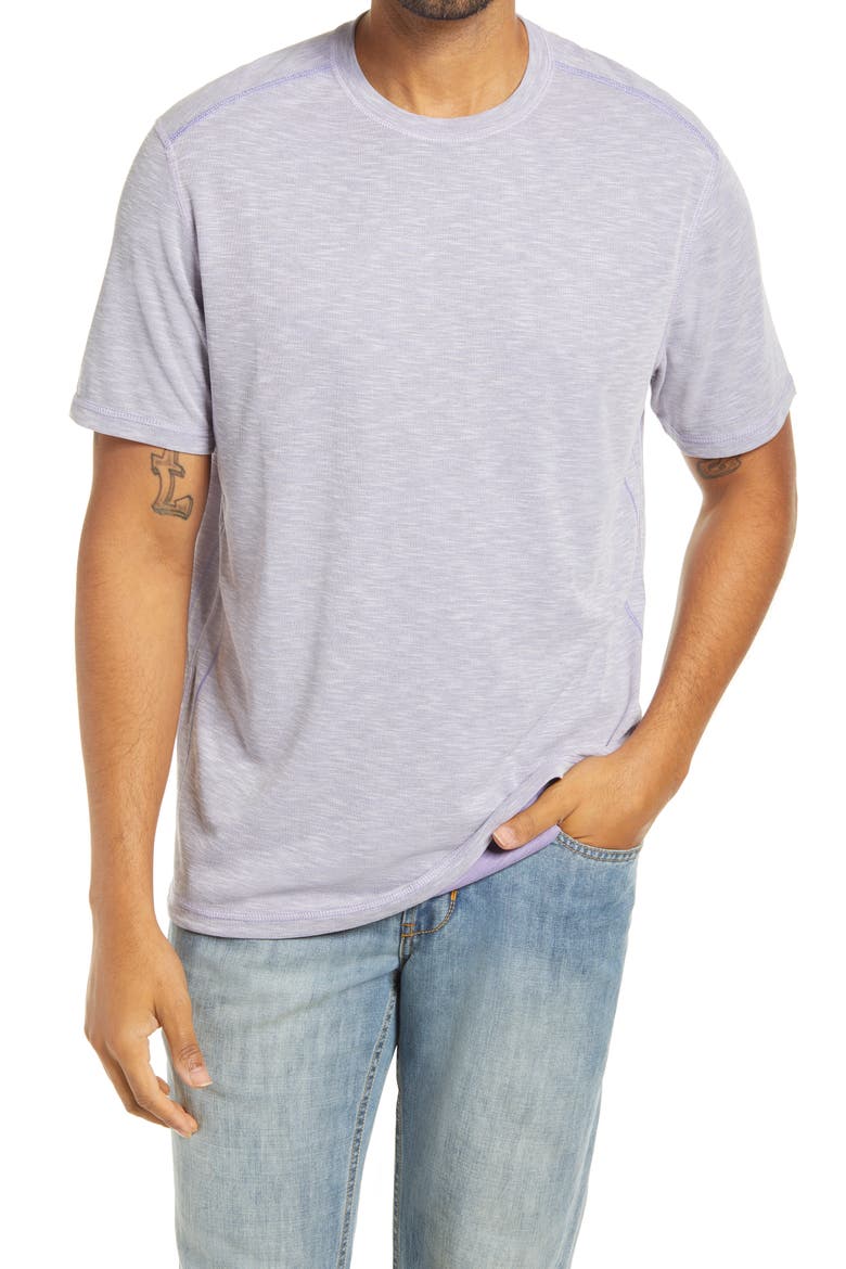 Flip Tide T-Shirt, Main, color, PAISLEY PURPLE