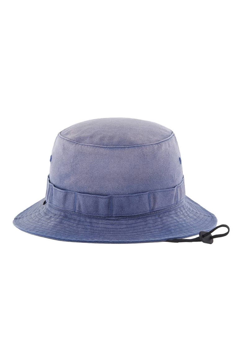 Men's '47  Royal Golden State Warriors Buxton Garment Washed Bucket Hat, Alternate, color, Royal