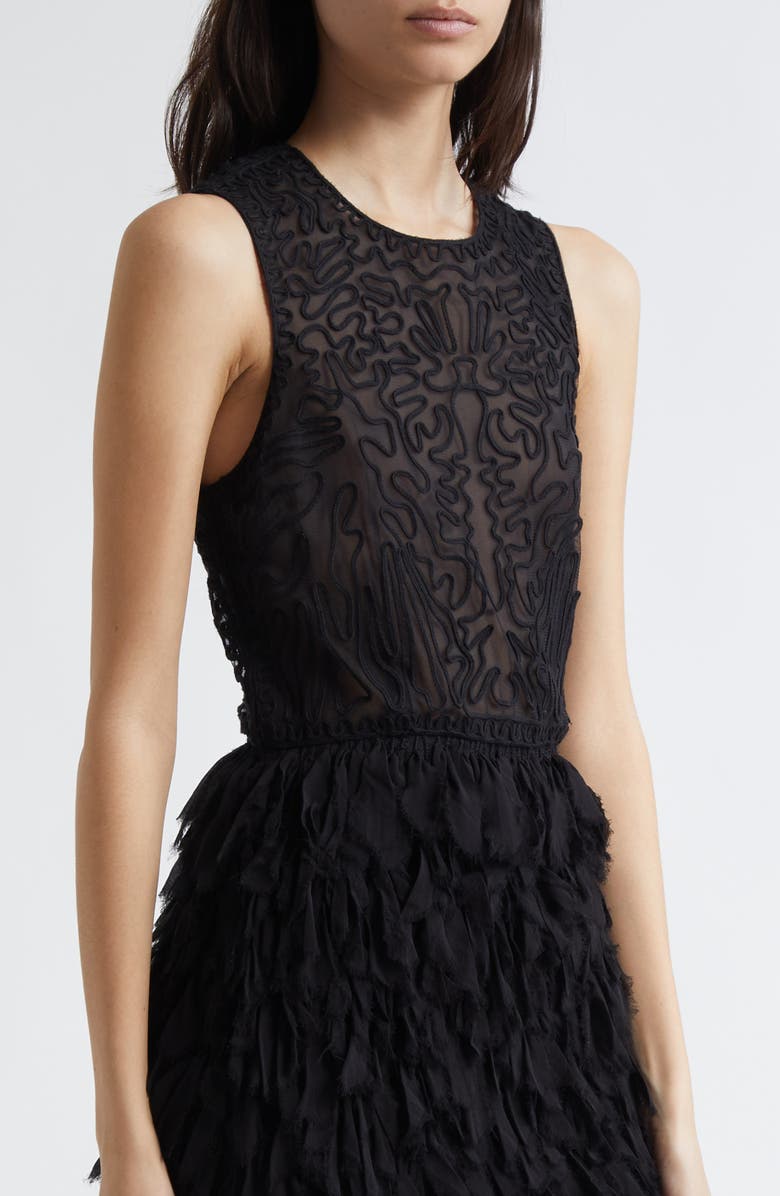 Ulla Johnson Lara Sleeveless Silk & Cotton Dress, Alternate, color,