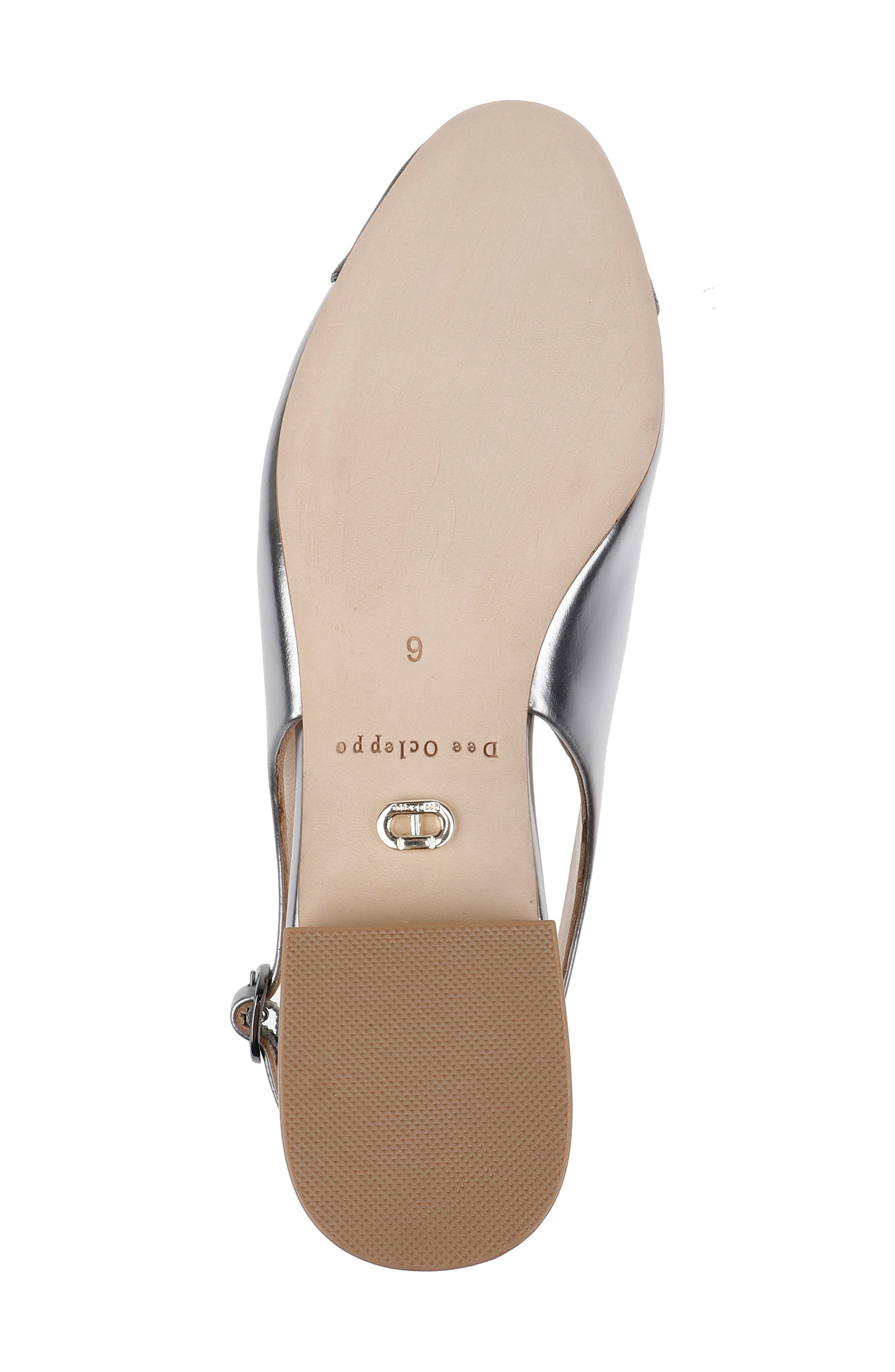 Dee Ocleppo Mumbai Slingback Cap Toe Flat, Alternate, color, 