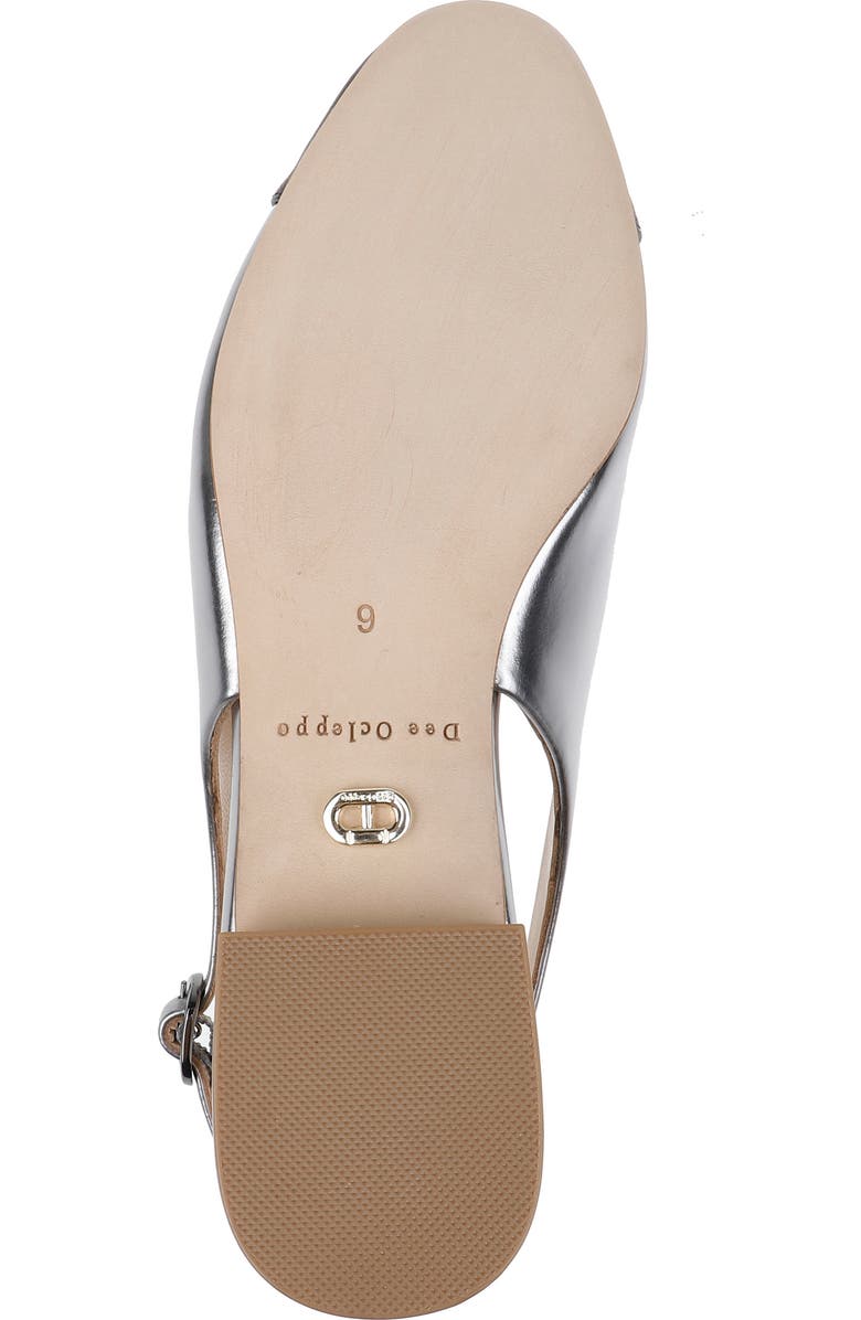 Dee Ocleppo Mumbai Slingback Cap Toe Flat, Alternate, color,