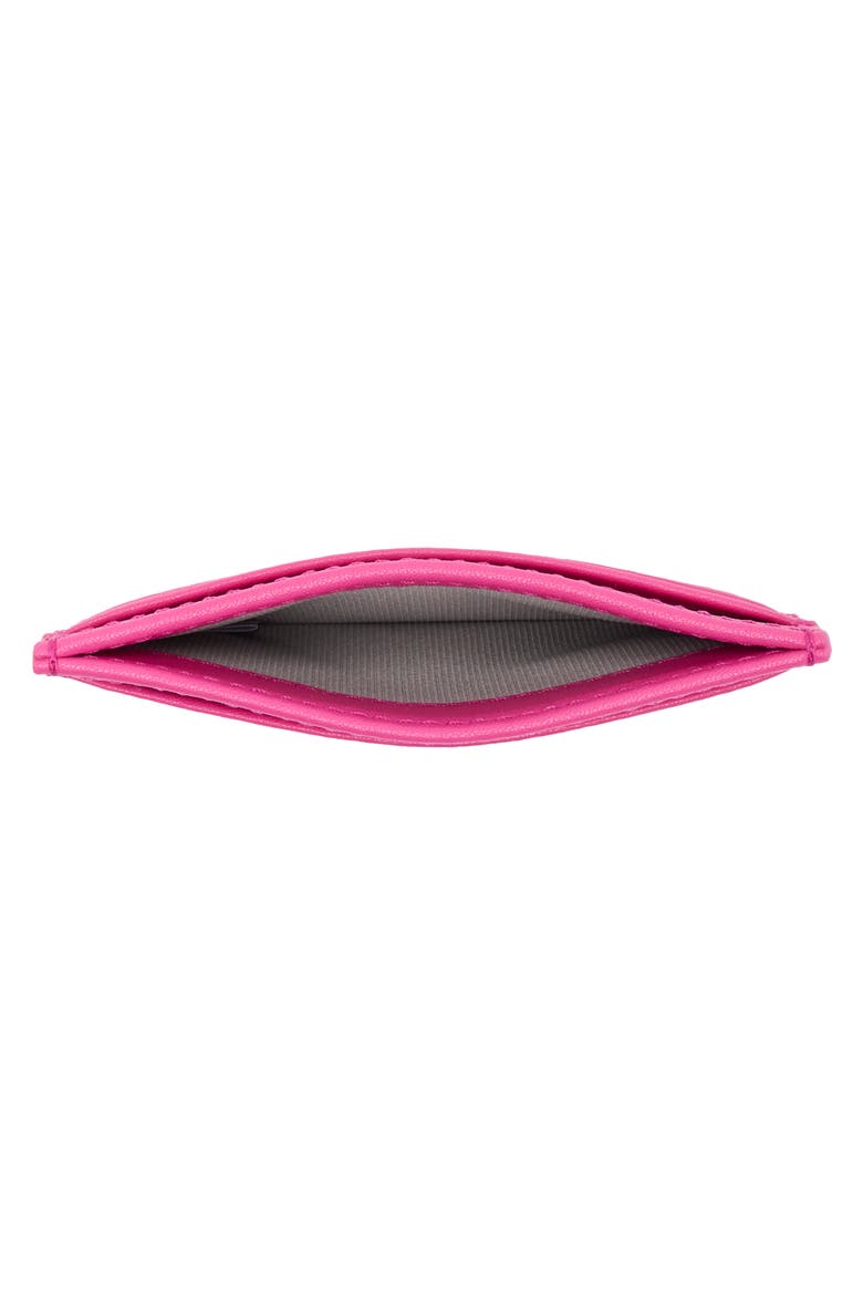 Classic Card Case, Alternate, color, POWER PINK