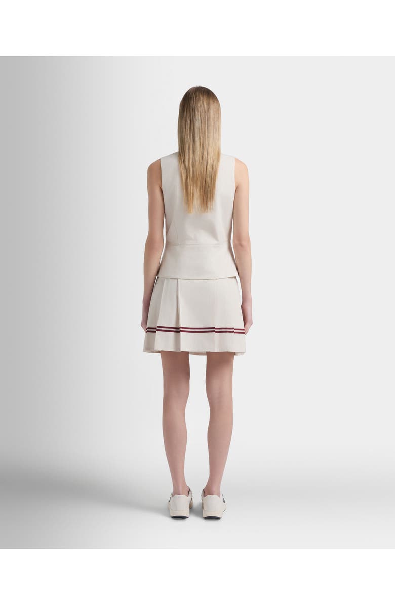 Bally Tennis Collection Sleeveless Top, Alternate, color, White