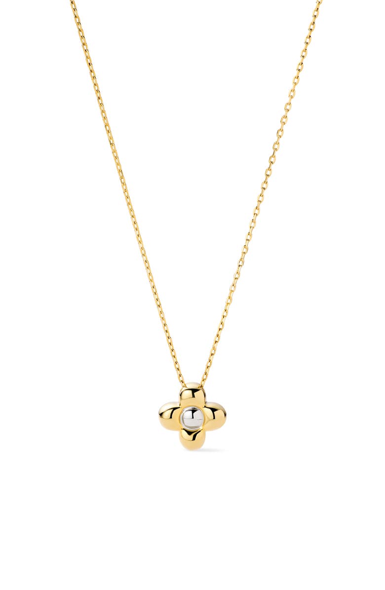 Ana Luisa Liora Mini Pendant Necklace, Main, color, Gold / Silver