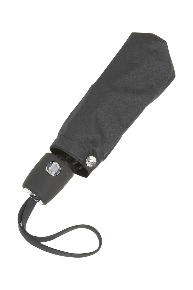 Small Auto Close Umbrella, Alternate, color, BLACK