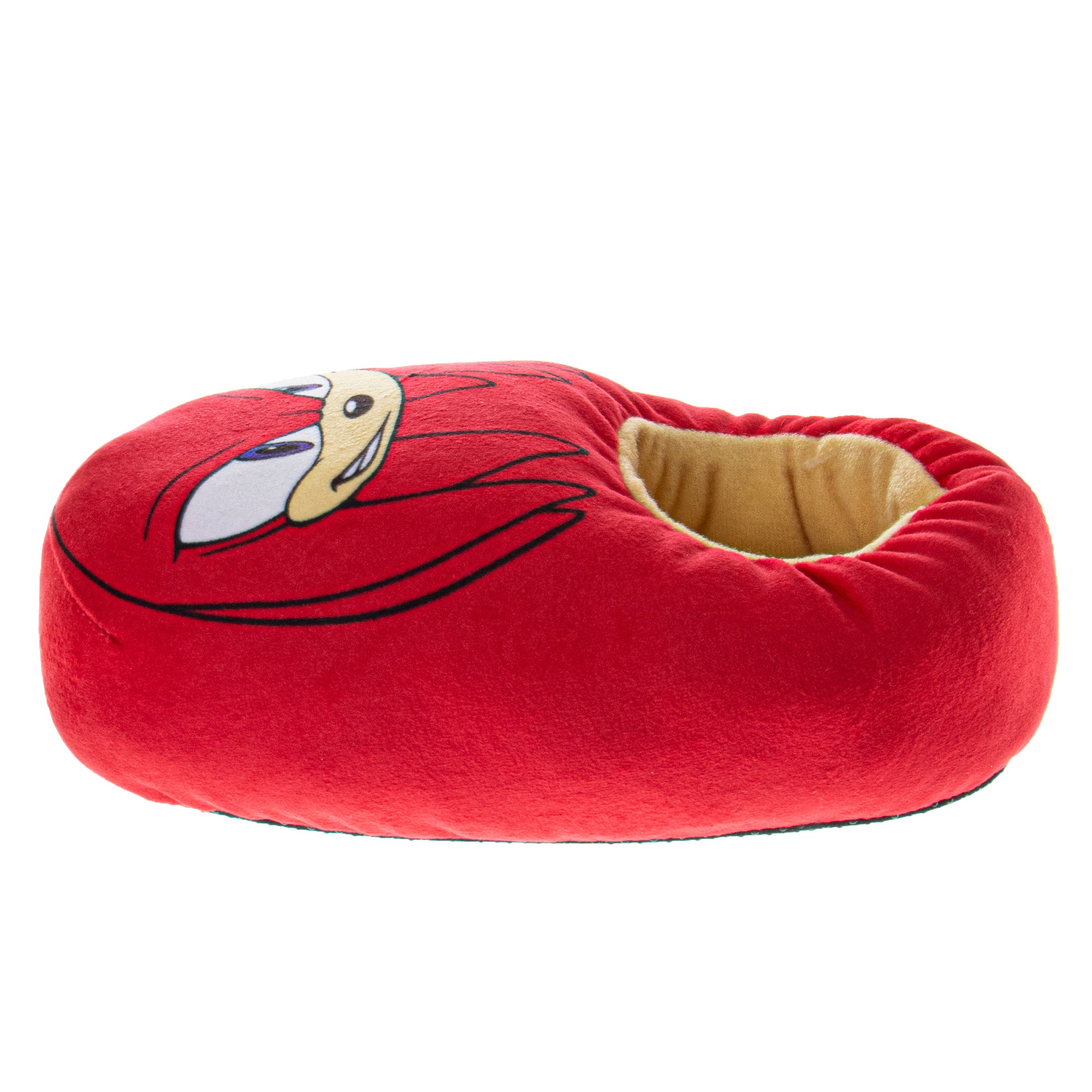 Sonic the Hedgehog Plush Warm House Slippers, Alternate, color, Red/Blue