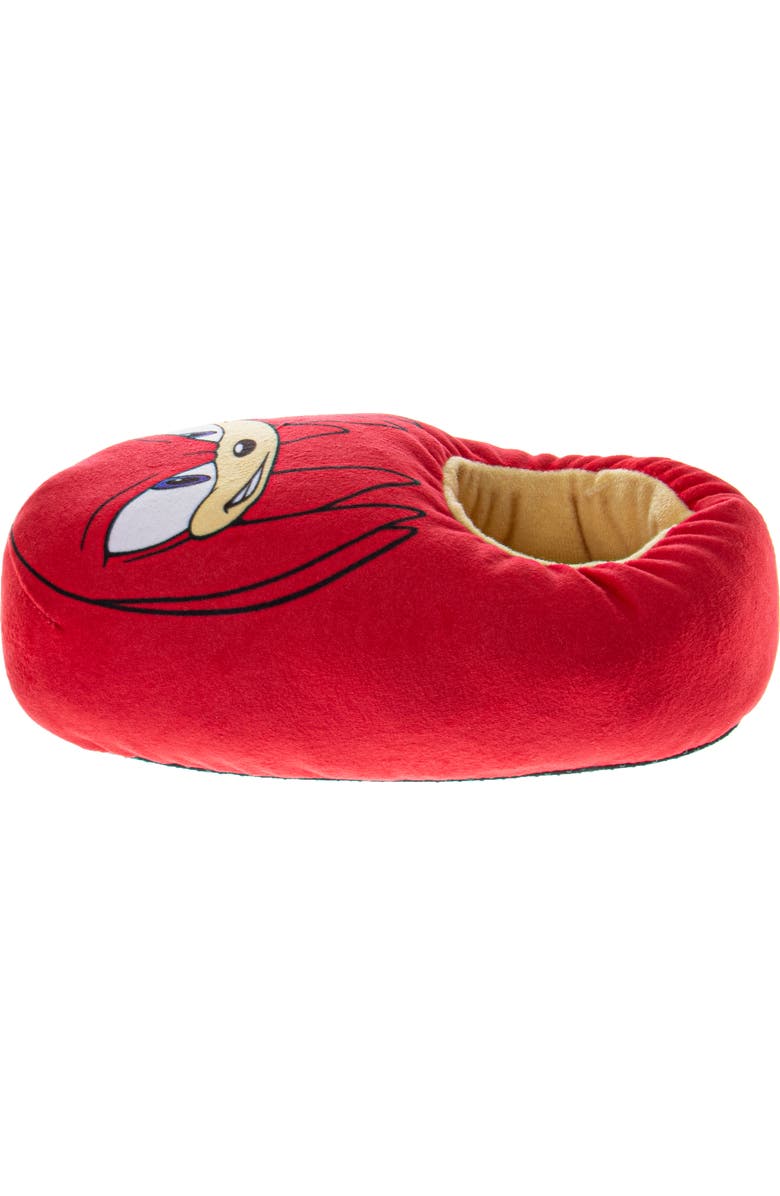 Sonic the Hedgehog Plush Warm House Slippers, Alternate, color, Red/Blue