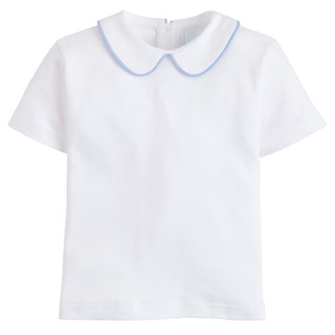 Kids' Piped Peter Pan Short Sleeve (Toddler & Little Kid)