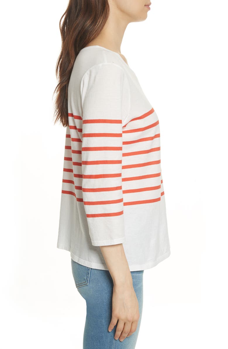 Kule The Malibu Stripe Tee, Alternate, color,