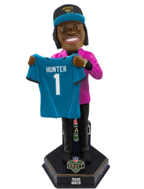 Travis Hunter (Jacksonville Jaguars) 2025 NFL Draft Pick Bobblehead