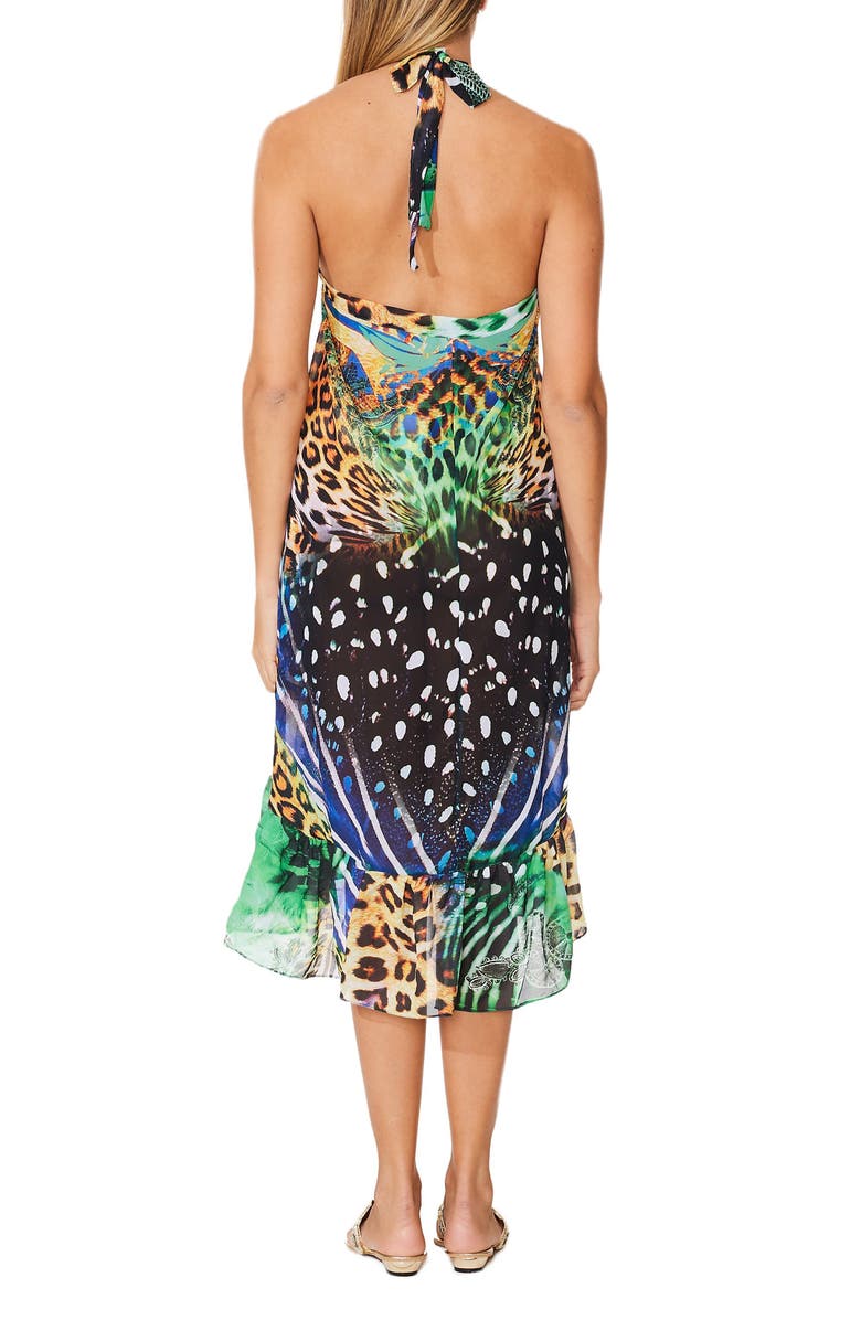 RANEES Convertible Maxi Dress, Alternate, color, Multi