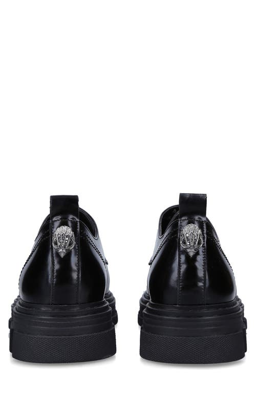 Kurt Geiger London Bird Eagle Moc Toe Derby In Black