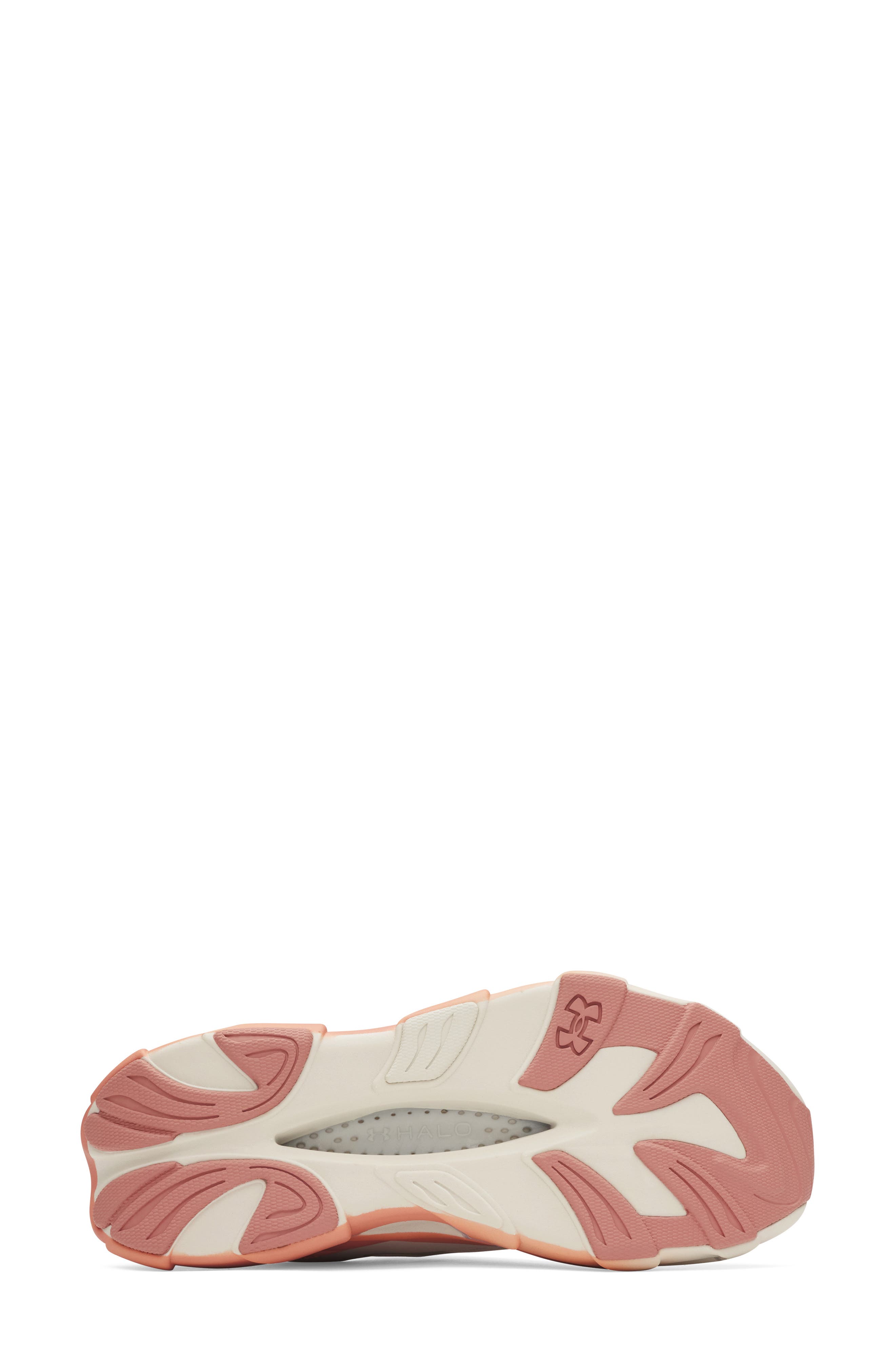 UA Halo Racer Running Shoe, Alternate, color, SUMMIT WHITE/ PINK