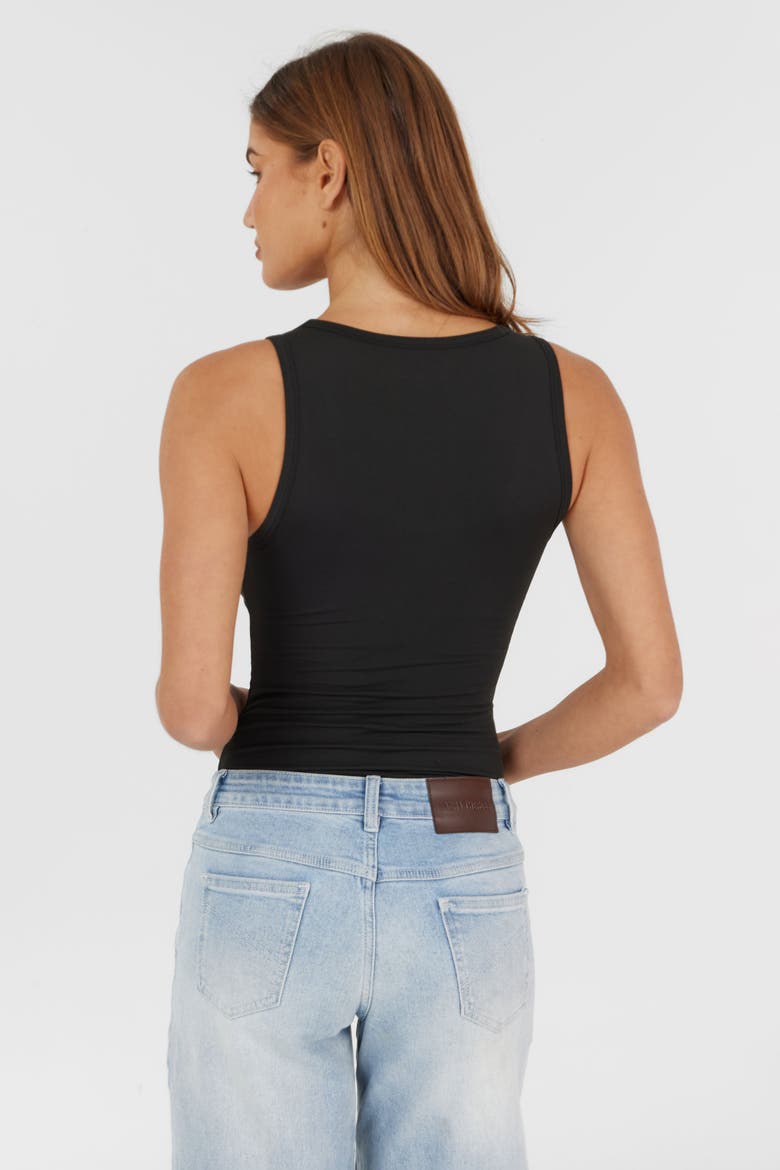 Claudine Bodysuit, Alternate, color, Black