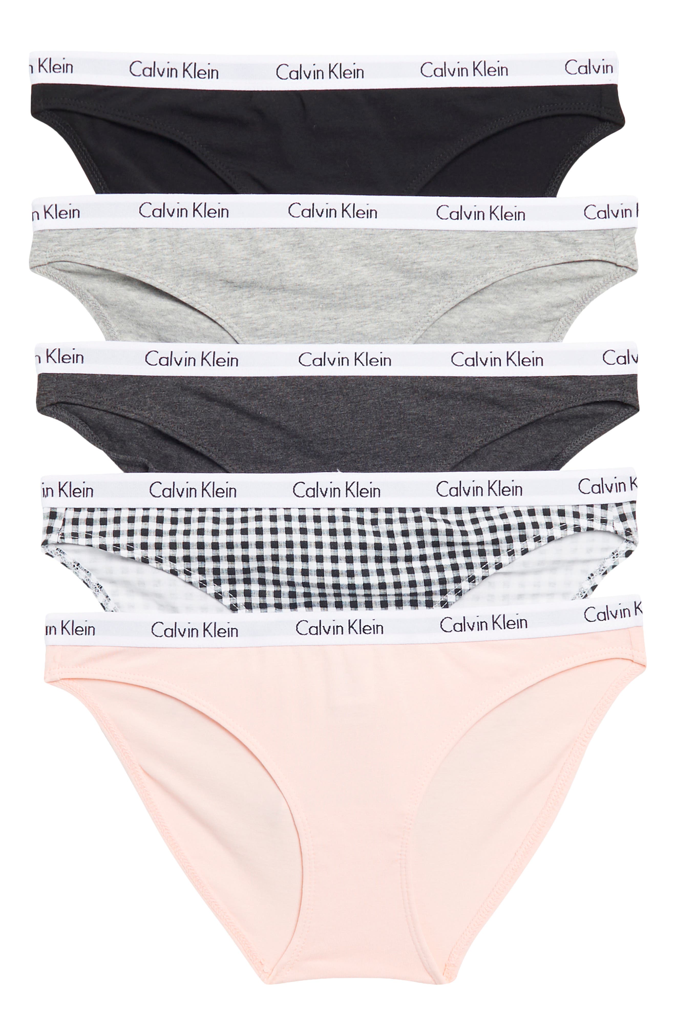 Calvin Klein Logo Bikini - Pack of 5