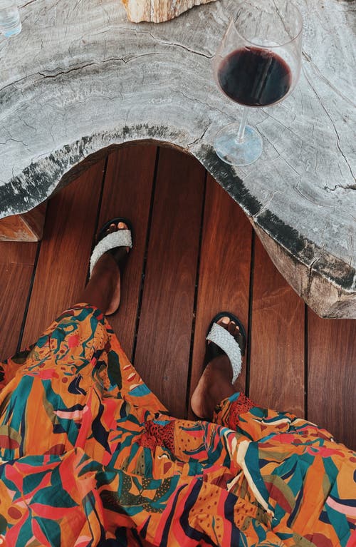 Sarep + Rose Pike Leather Sandal In Black And White