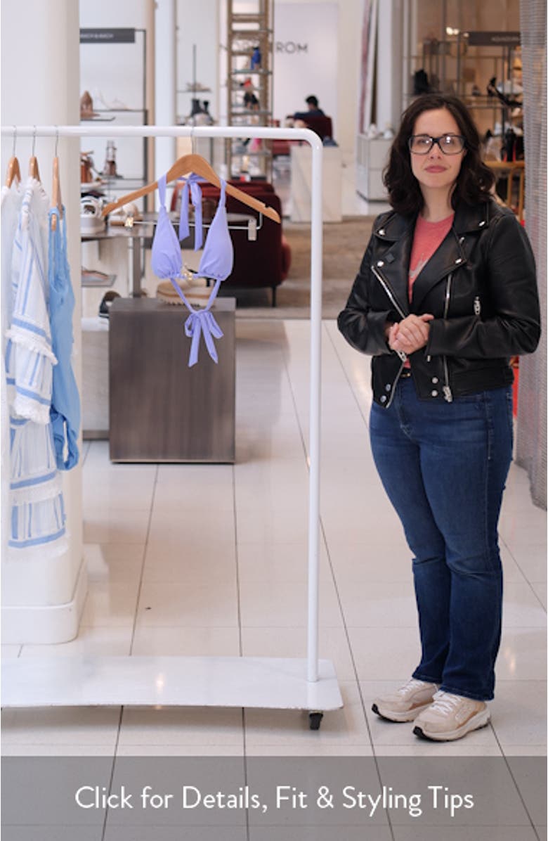 Modern Edge Triangle Bikini Top, sales video thumbnail