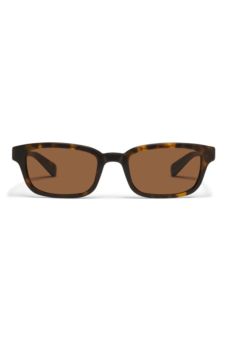 Flow State 54mm Square Sunglasses, Main, color, DARK TORTOISE/ BROWN
