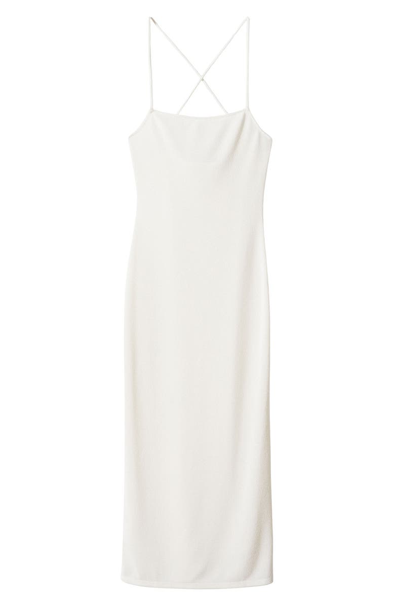 MANGO Crossback Knit Dress, Alternate, color, 