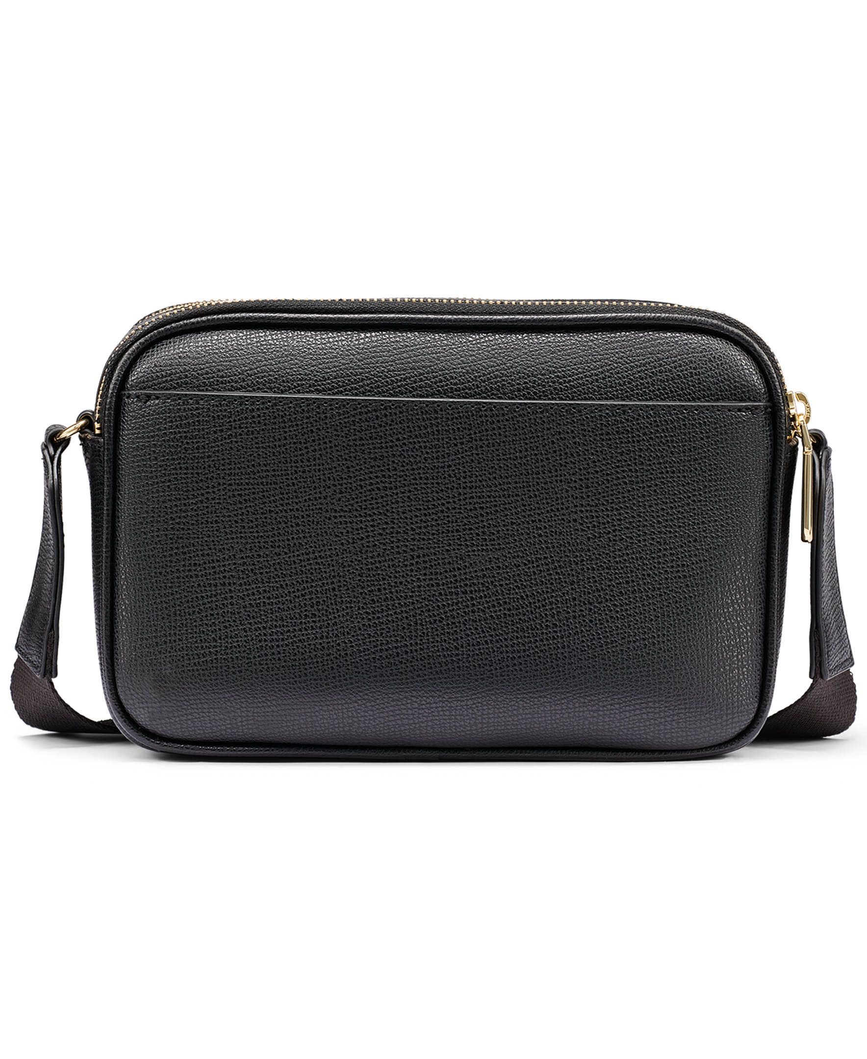 Printed Paris Crossbody, Alternate, color, Black/Gold