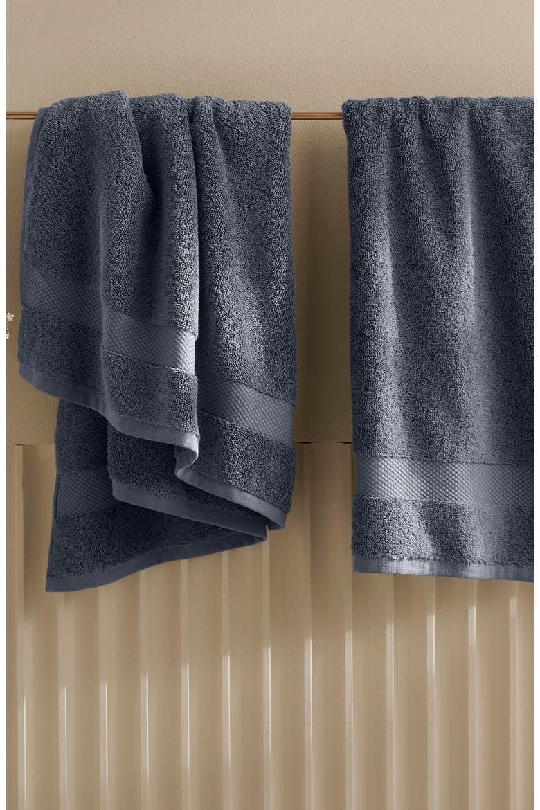 Plush 6-Piece Organic Cotton Bath Towel Set, Alternate, color, MINERAL