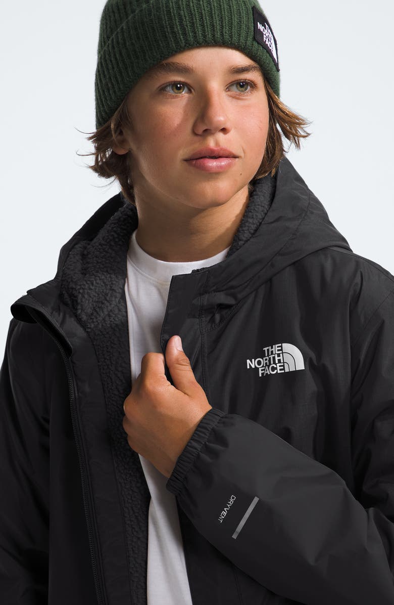 The North Face Kids' Antora Water Repellent Rain Jacket, Alternate, color, 