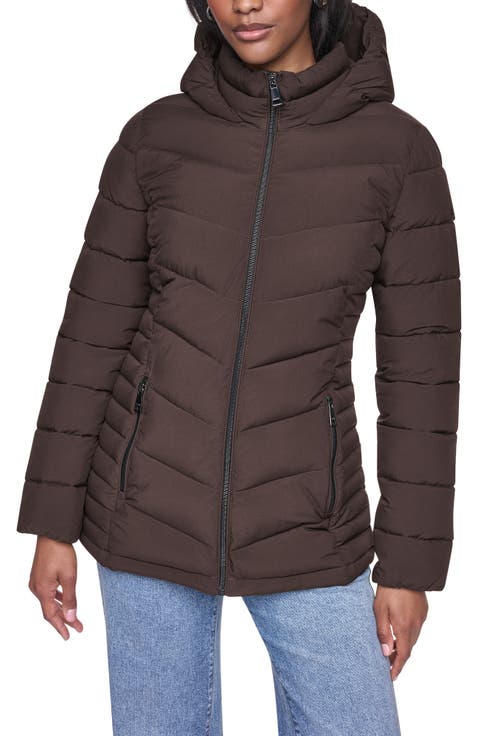 Packable Water Resistant Puffer Jacket
